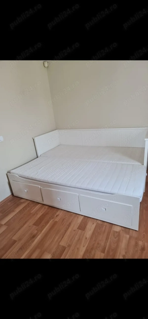 Pat  cu saltele incluse 160x200 