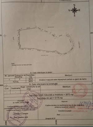 Teren Comănești Extravilan   Viitor Intravilan, Ideal Casă de Vacanță - imagine 3
