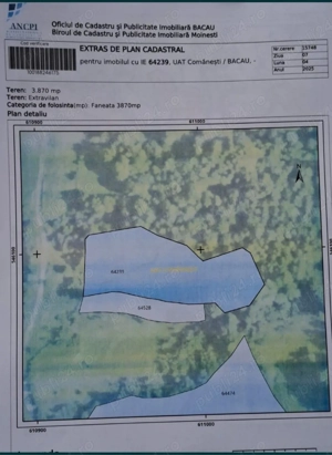 Teren Comănești Extravilan   Viitor Intravilan, Ideal Casă de Vacanță