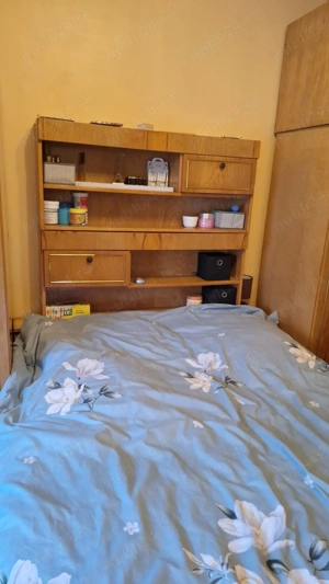 Dulap, noptiere cu pat si saltea