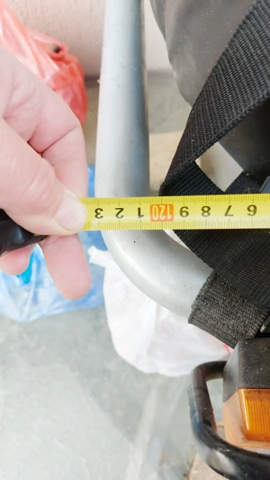 Suport biciclete prindere pe carlig remorcare + geanta Thule EasyBag - imagine 4