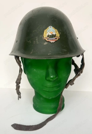 Casca militara M73 de Ceremonie insigna Cuc RSR email perioada comunista