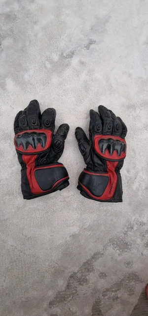 Manusi moto din piele Shox - imagine 3