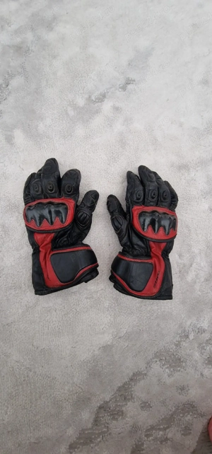 Manusi moto din piele Shox - imagine 2