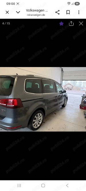 Vw sharan 4x4 , SCR  an 2018, 7 locuri, cutie automata dsg 7, BMT, model special SOUND, 2.0 TDI, 135 - imagine 3