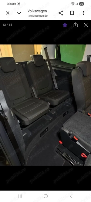 Vw sharan 4x4 , SCR  an 2018, 7 locuri, cutie automata dsg 7, BMT, model special SOUND, 2.0 TDI, 135 - imagine 4