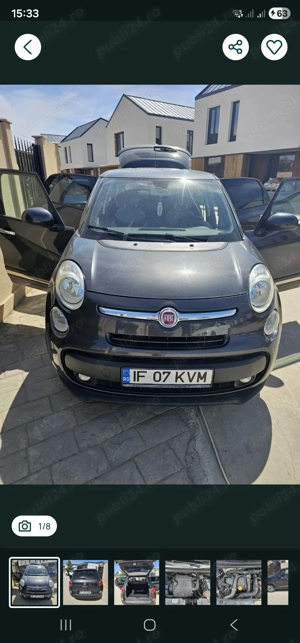 Vand Fiat 500L,2016,motor 1.4 95 cp16v,94500 km - imagine 2