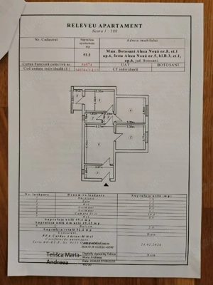 Apartament 3 camere - imagine 3
