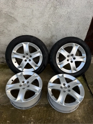 Jante Peugeot 17 5 prezoane  - imagine 2