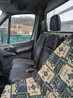 Vând Mercedes Sprinter 211 CDI benă 3,5 m   Euro 4   An 2008 - imagine 4