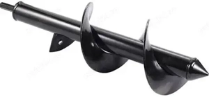 Burghiu spiralat pentru gradina, compatibil cu bormasina - imagine 2