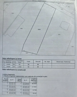 Teren Intravilan 1.424 mp   Hădăreni (Chețani)