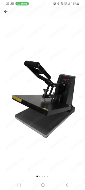 Presa termica Microtec pentru personalizare - imagine 3