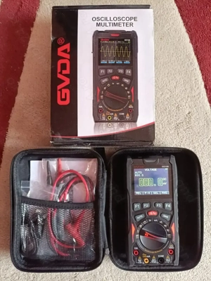 GVDA GD188 Complet de măsură 3 în 1: Multimetru + Osciloscop + Generator, T-RMS, Canal 12MHz - NOU - imagine 2
