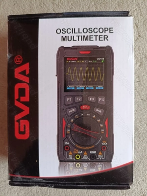 GVDA GD188 Complet de măsură 3 în 1: Multimetru + Osciloscop + Generator, T-RMS, Canal 12MHz - NOU - imagine 3