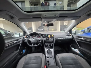VW Golf 7 VII 1.4 TSI benzina, Plafon panoramic, Alcantara, Navigatie, Xenon - imagine 3