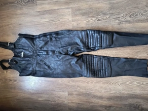 Pantaloni Motto piele  - imagine 3