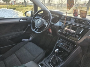 VW Touran 2016 cu 175.000km reali, 2.0 TDI 150CP Diesel, cutie automata, Webasto, camere - imagine 3