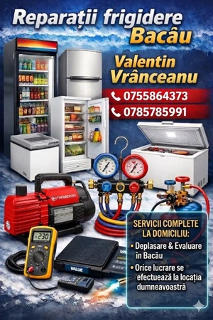 Reparații Frigidere Bacau 