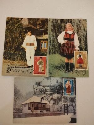 Vând 10 cărți poștale..