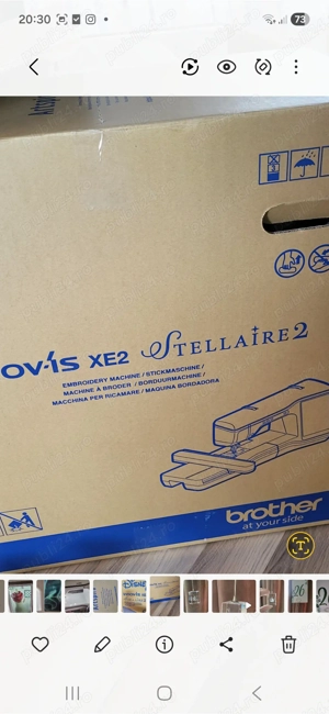 Mașină brodat Brother Stellaire Innov -Is XE2 - imagine 2