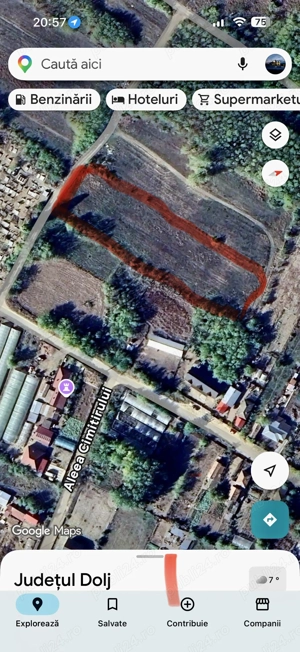 Vand teren in Badosi județul Dolj