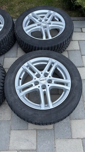 Jante 16 5x112 Audi A3 VW Golf Caddy Skoda Octavia anvelope 205 55 16 - imagine 3