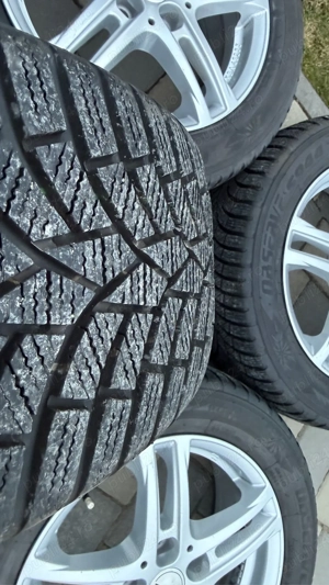 Jante 16 5x112 Audi A3 VW Golf Caddy Skoda Octavia anvelope 205 55 16 - imagine 4