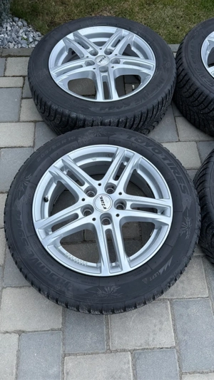 Jante 16 5x112 Audi A3 VW Golf Caddy Skoda Octavia anvelope 205 55 16 - imagine 5