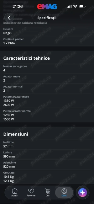 plita cu inductie samsung - imagine 4