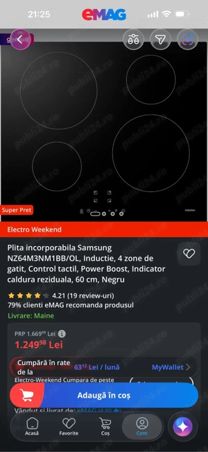 plita cu inductie samsung
