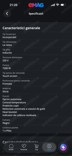 plita cu inductie samsung - imagine 3