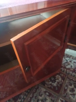 Comoda TV din pal furniruit - imagine 2