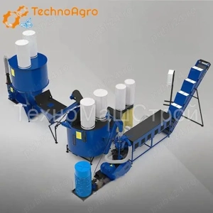 Linie fabricare furaje animale 700kg oră. Start Up N. Fonduri Europene