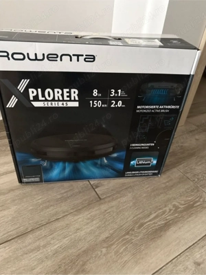 Aspirator Robot Rowenta X-Plorer Serie 45 - În Cutie, Cu Toate Accesoriile