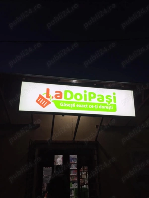 Se oferă spre închiriere magazin alimentar La Doi Pași   complet utilat și funcțional   Postarnacu, 