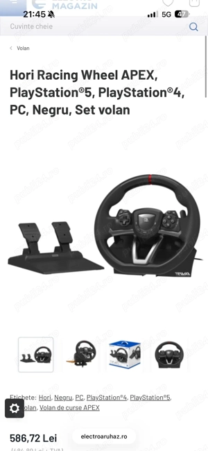 volan ps5 ps4 folosit 2 ori impecabil