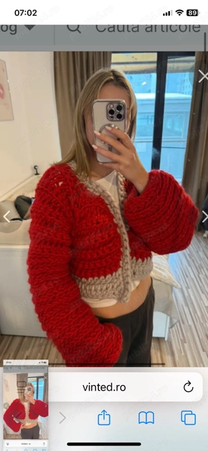 cardigan lucrat manual