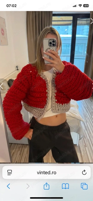 cardigan lucrat manual