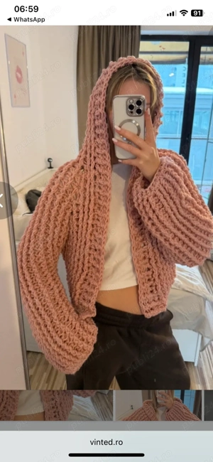 Hanorac tineresc scurt - imagine 2