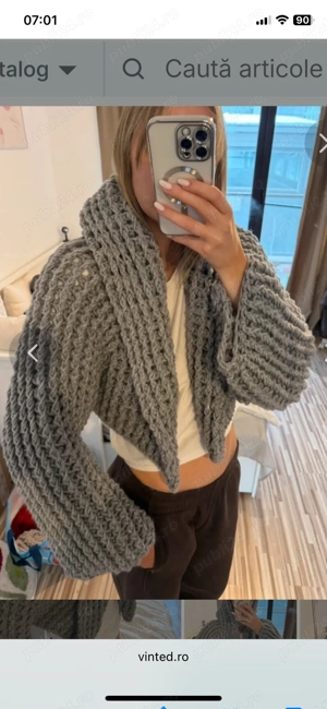 Hanorac tineresc scurt - imagine 3