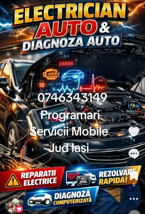 Diagnoza Electrician Auto DPF AdBlue Egr Injector Frana mana 