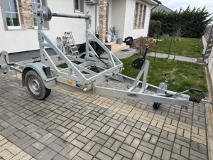 vand remorca tambur fibra cablu curent - imagine 3