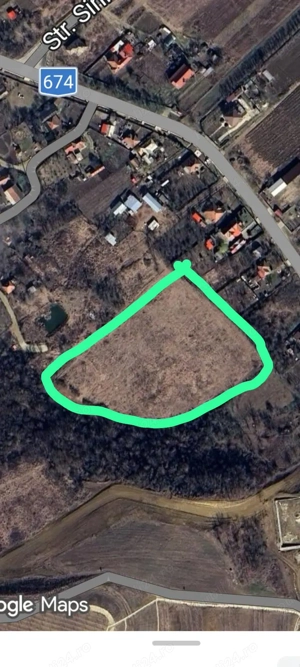 Teren  extravilan si intravilan de vanzare  total 12264 mp