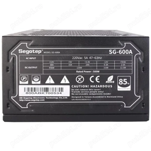 Sursa PC Segotep SG-600A, 500W, 120 mm
