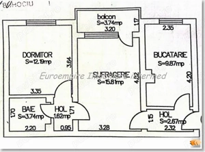 Apartament 2 camere de vanzare zona Tomis 3 - imagine 14