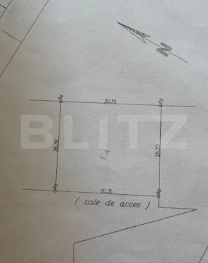 Teren intravilan, 800 mp, utilitati la 100 m - zona Moara - imagine 4