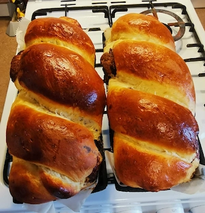 Cozonac   cozonaci de casa (de dulce și de post) cu nuca, cacao, rahat