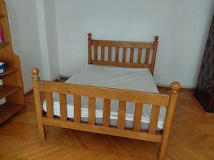 Vand pat dublu 1400x2000 cu saltea in stare foarte buna