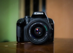 Aparat foto Canon 1000d cu obiectiv Full Frame Photoline 35-80mm af.